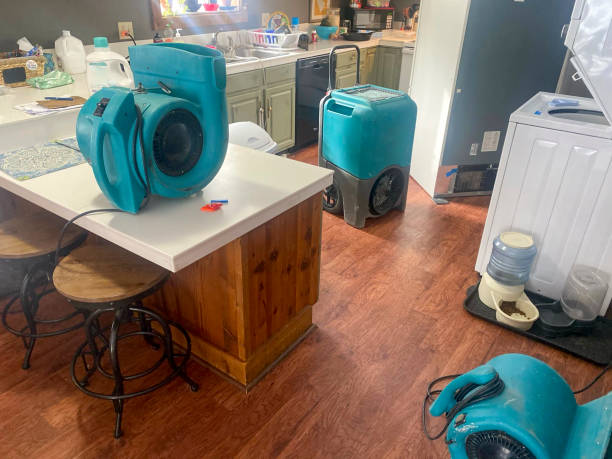 Water damage restoration process in Lionville, PA